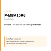 Akrapovic Dämpferhalter P-MBA10R6 — Platzhalter, kein Herstellerfoto verfügbar