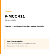 Akrapovic Dämpferschelle P-MCCR11 — Platzhalter, kein Herstellerfoto verfügbar