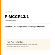 Akrapovic Dämpferschelle P-MCCR13/1 — Platzhalter, kein Herstellerfoto verfügbar
