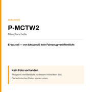 Akrapovic Dämpferschelle P-MCTW2 — Platzhalter, kein Herstellerfoto verfügbar