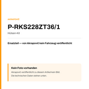 Akrapovic Hülsen-Kit P-RKS228ZT36/1 — Platzhalter, kein Herstellerfoto verfügbar