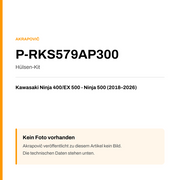 Akrapovic Hülsen-Kit Kawasaki Ninja 400 / EX 500 - Ninja 500 (18-26) P-RKS579AP300 — Platzhalter, kein Herstellerfoto verfügbar
