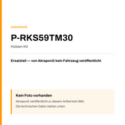 Akrapovic Hülsen-Kit P-RKS59TM30 — Platzhalter, kein Herstellerfoto verfügbar