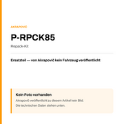Akrapovic Repack-Kit P-RPCK85 — Platzhalter, kein Herstellerfoto verfügbar