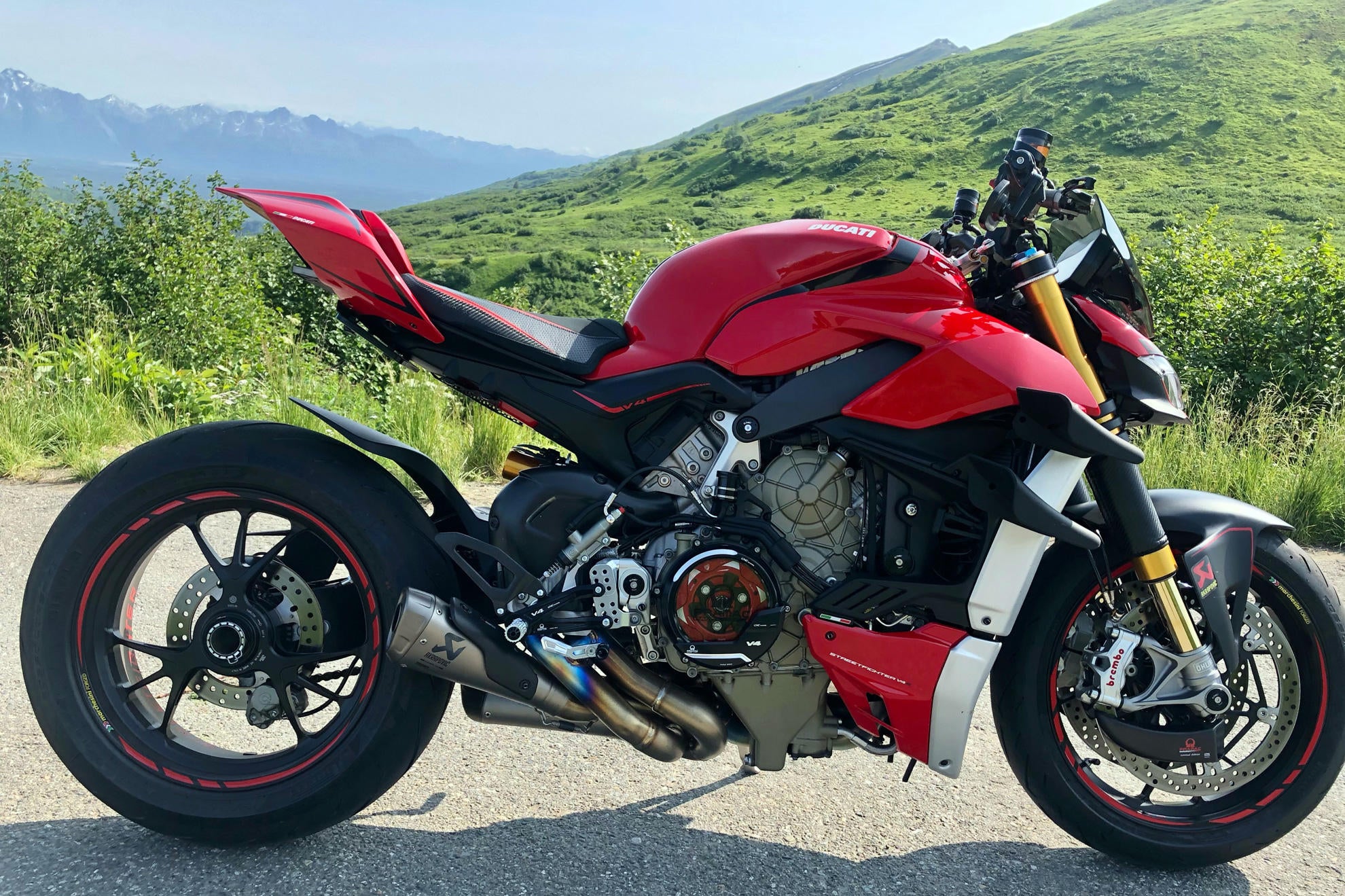 Protezione della frizione in alluminio copertura protettiva Pramac Racing Edizione Limitata CNC Racing Ducati Panigale V4/S (2025) PR310BPR 