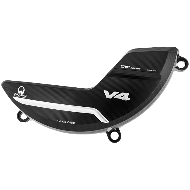 Protezione della frizione in alluminio copertura protettiva Pramac Racing Edizione Limitata CNC Racing Ducati Panigale V4/S (2025) PR310BPR 