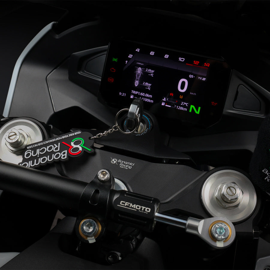 Bonamici Racing PSC1 montiert an der CFMOTO 675 SR-R