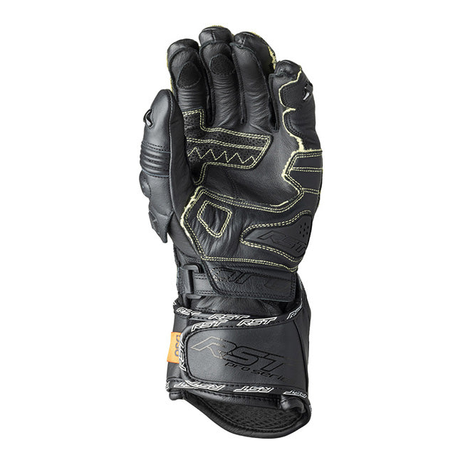 RST Pro Series GP D3O guanti in pelle da motociclista | uomo | nero | 103715 