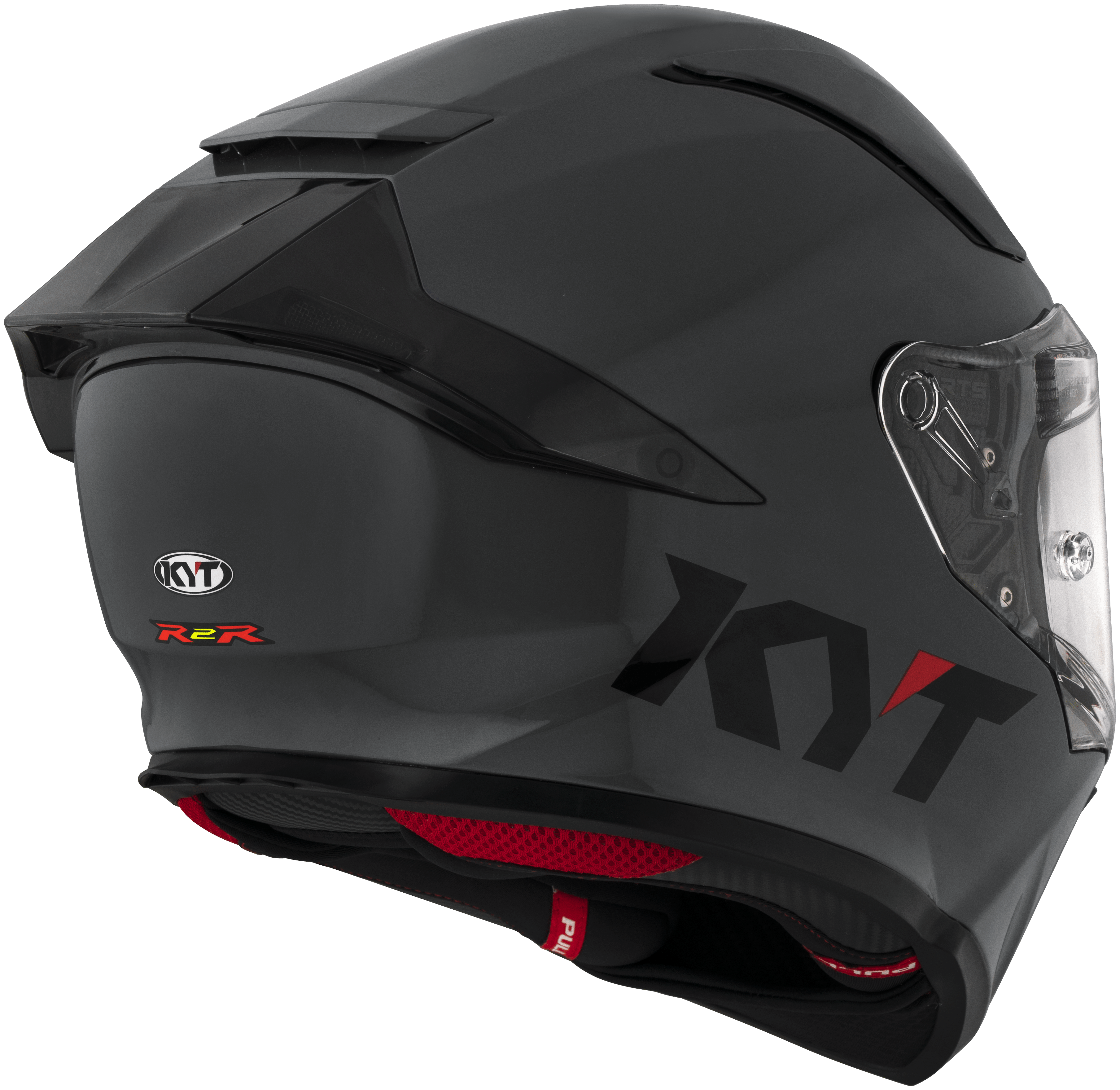 KYT R2R Casco Piatto Grigio Y6R200W1 