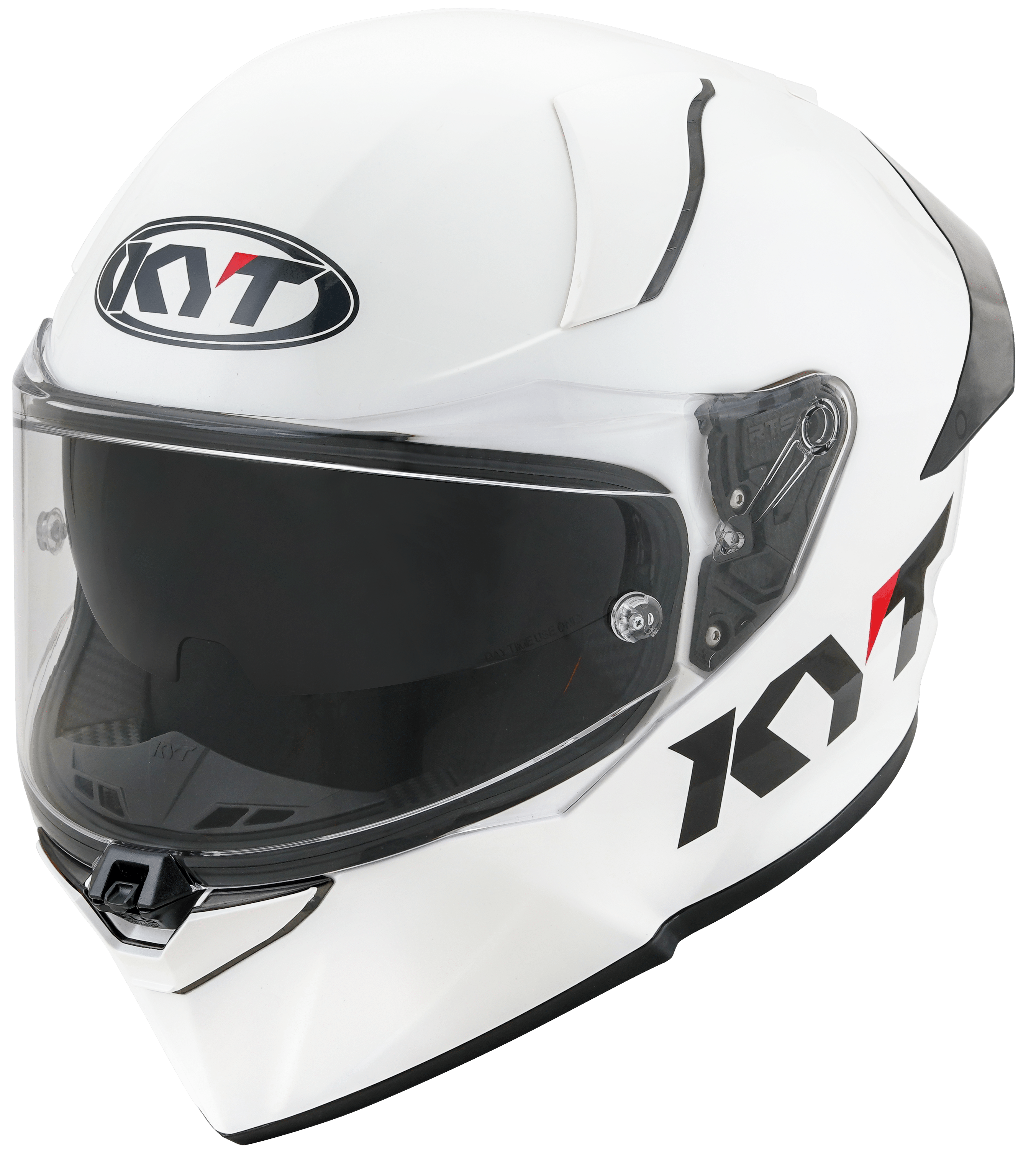 Casco KYT R2R Plain Bianco Y6R200W3 