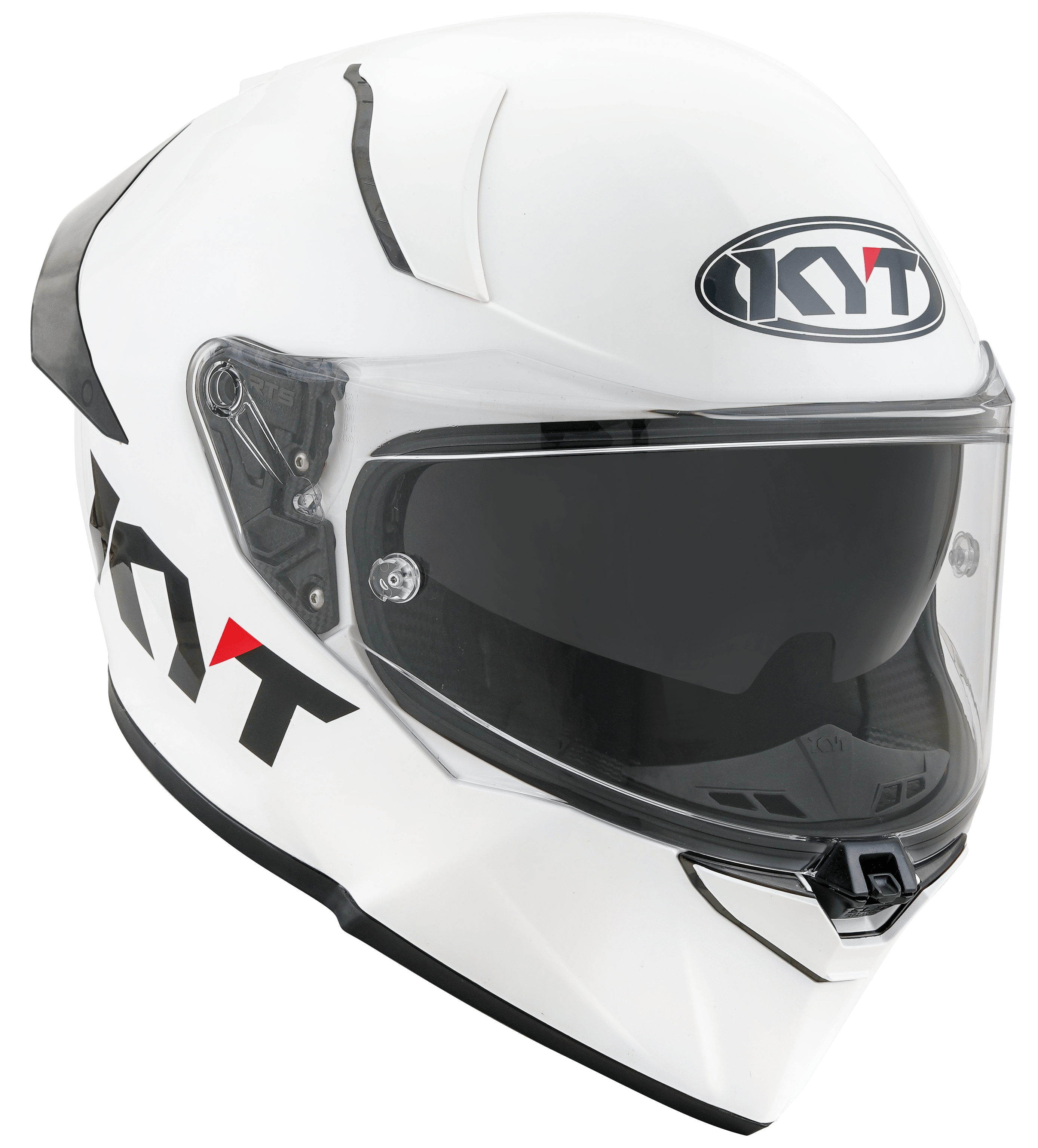 Casco KYT R2R Plain Bianco Y6R200W3 