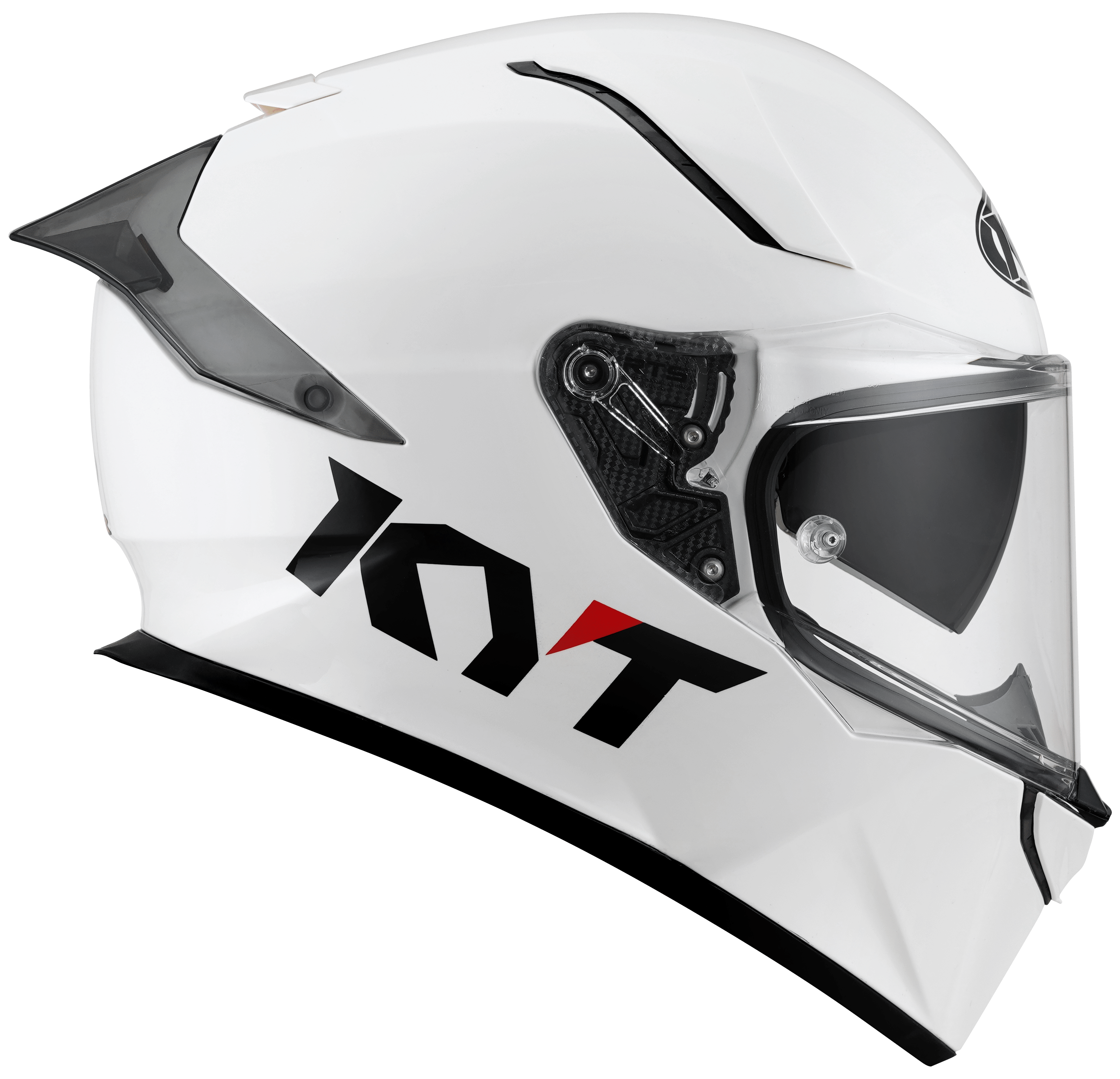 Casco KYT R2R Plain Bianco Y6R200W3 