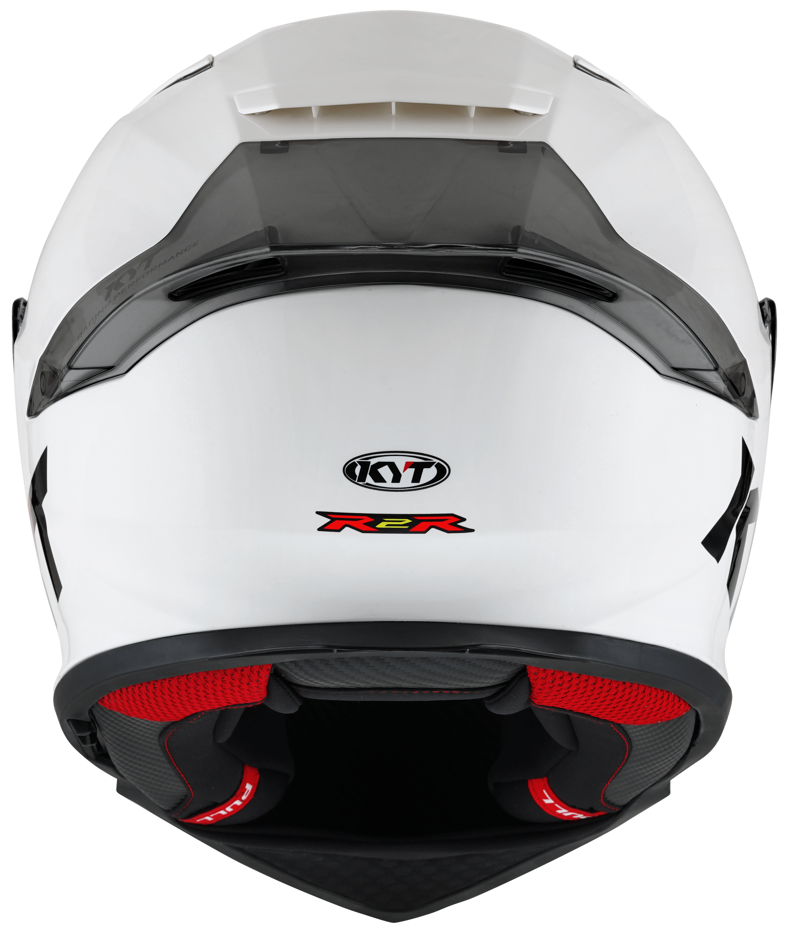 Casco KYT R2R Plain Bianco Y6R200W3 