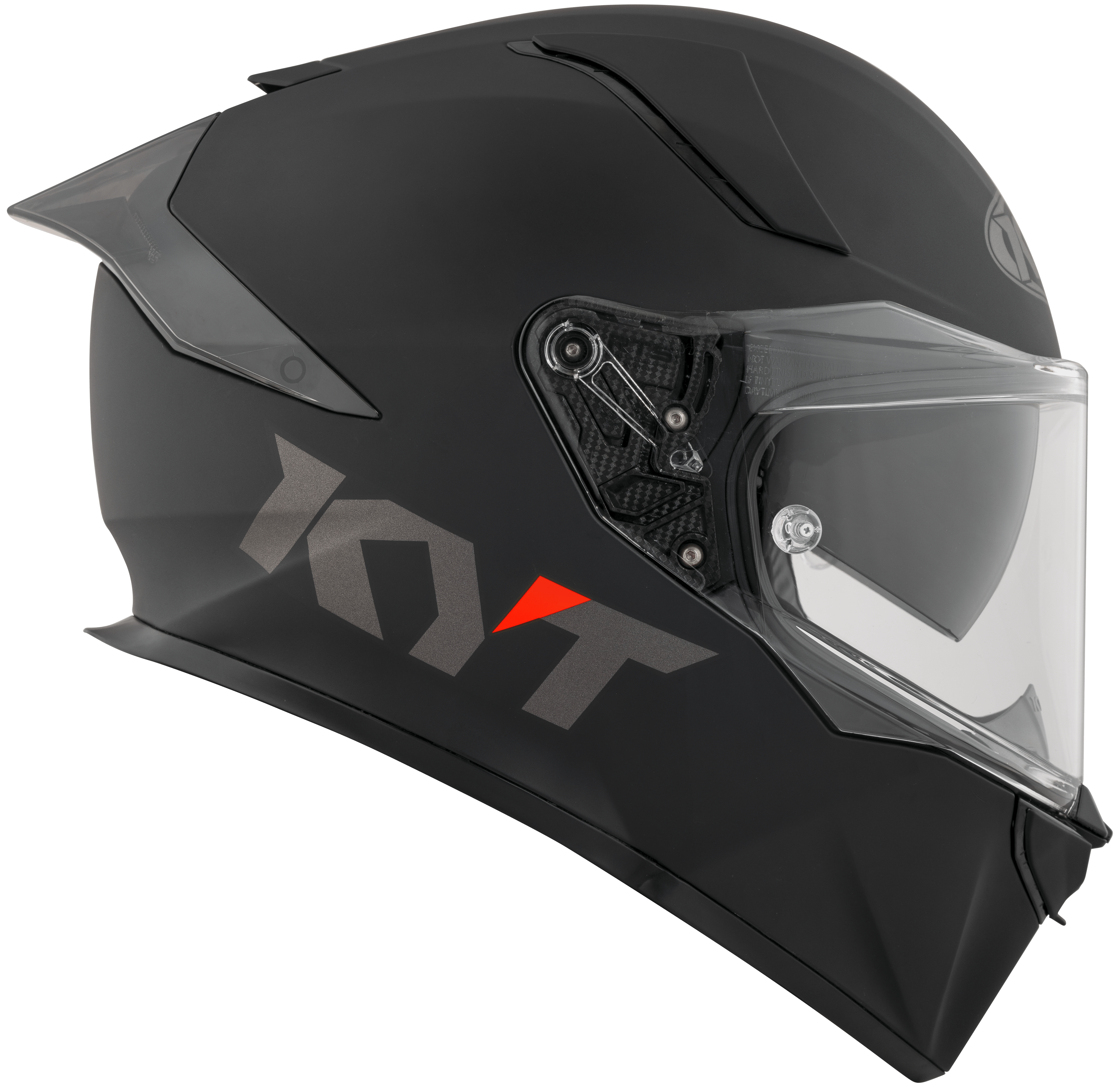 KYT R2R Casco Piatto nero opaco Y6R200X6 