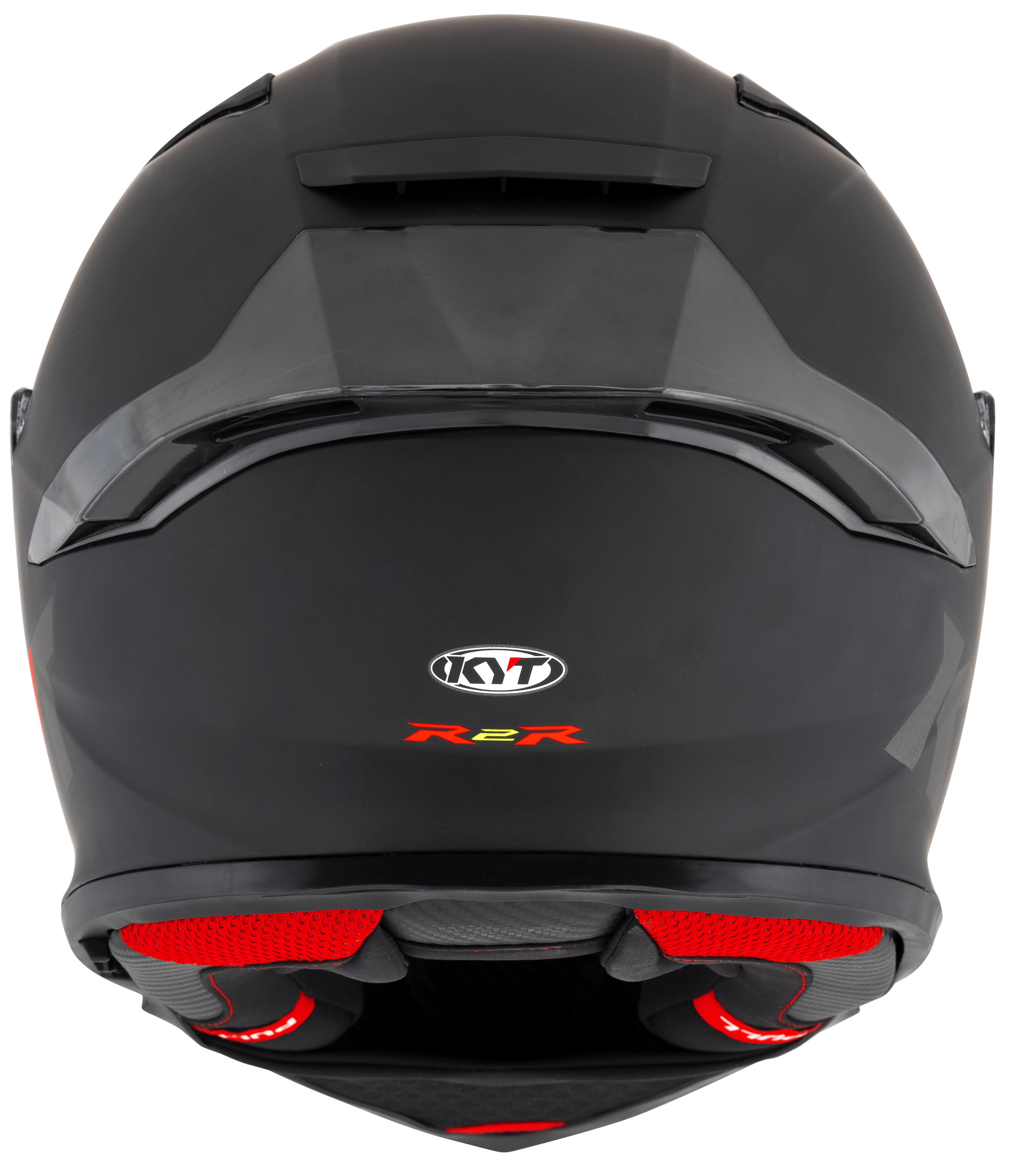 KYT R2R Casco Piatto nero opaco Y6R200X6 