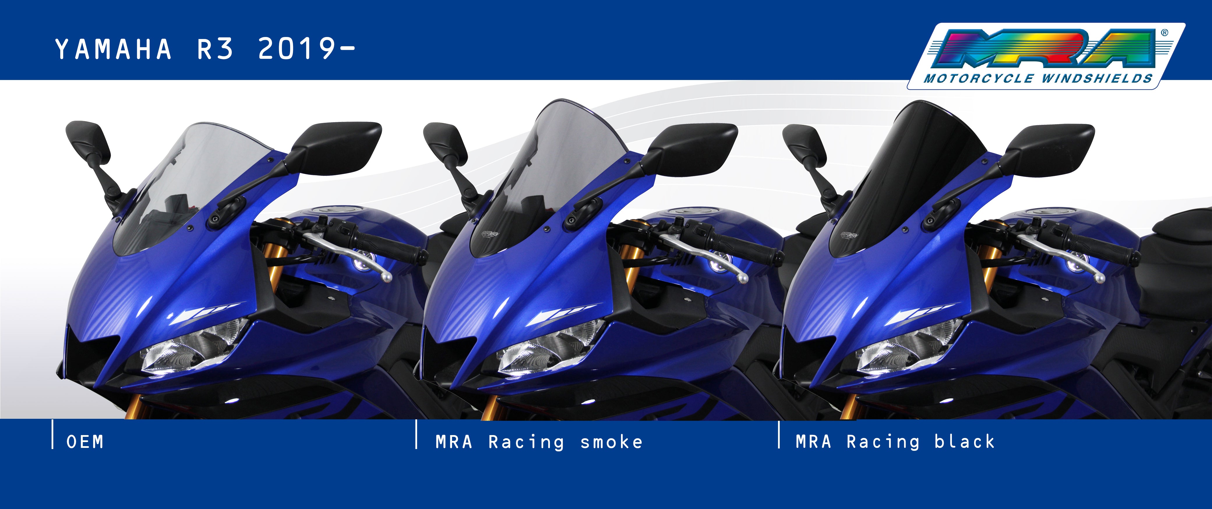MRA R Racing Parabrezza Yamaha YZF-R3 (19-25) 