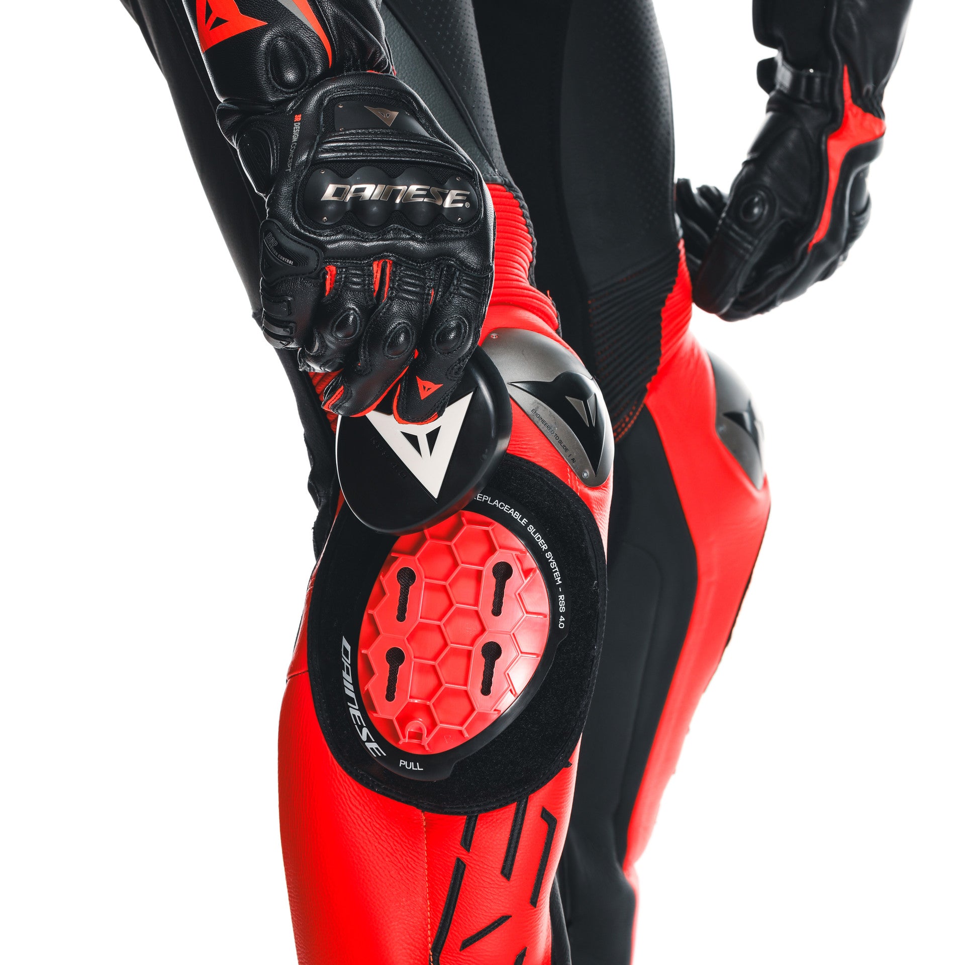 Audax D-ZIP DAINESE D-ZIP MOTURA COMBINAZIONE COMBINAZIONE COMBINAZIONE COMBINAZIONE | Uomini | Nero/rosso