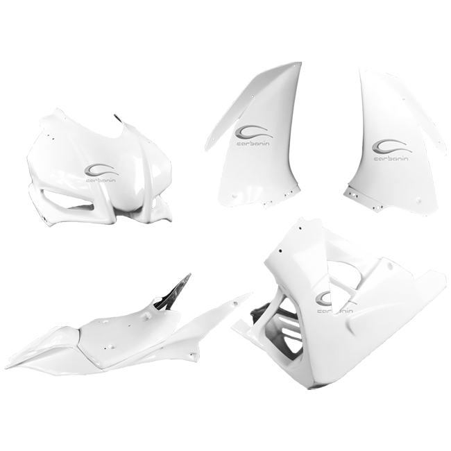 Set di rivestimento completo AVIO Fibra Aprilia RSV4/RR/RF/1100 Factory (15-20) Carbonina