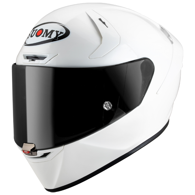 SUOME SR-GP EVO Helm semplice perla bianca Glossy K6S200W3