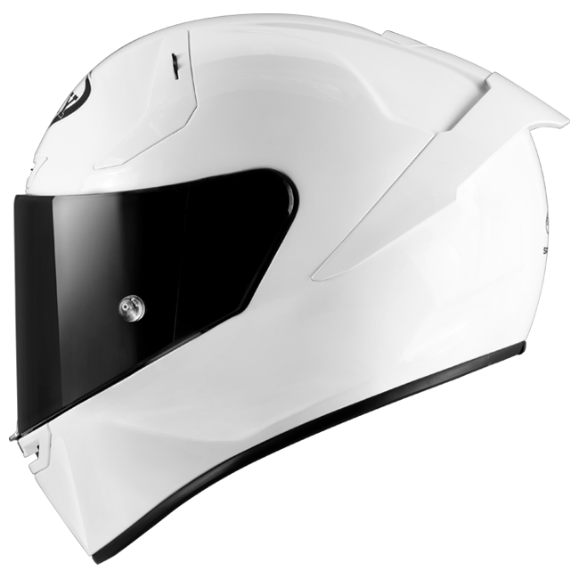 SUOME SR-GP EVO Helm semplice perla bianca Glossy K6S200W3
