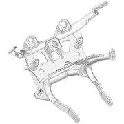 Porta dello strumento in alluminio "SBK" Ducati Panigale V4/S/R (18-24) Pierobon