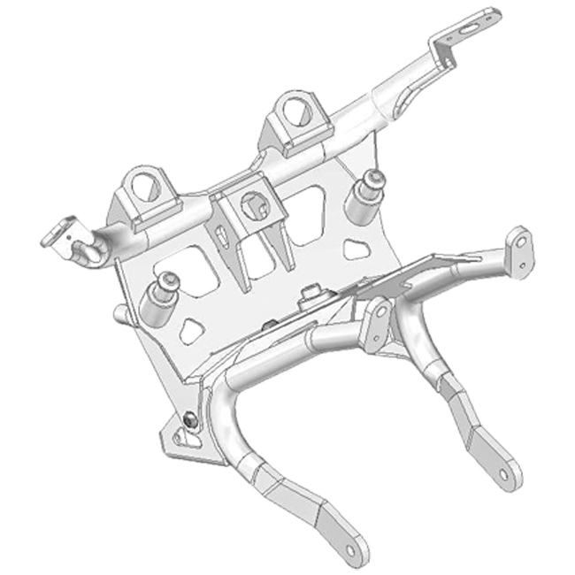 Porta dello strumento in alluminio "SBK" Ducati Panigale V4/S/R (18-24) Pierobon