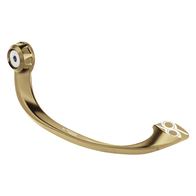 Protezione della leva della leva del freno in alluminio per la protezione della leva evoluta per OE Lenker Aprilia Rs 660 (20-25) Bonamici Racing Lprr2