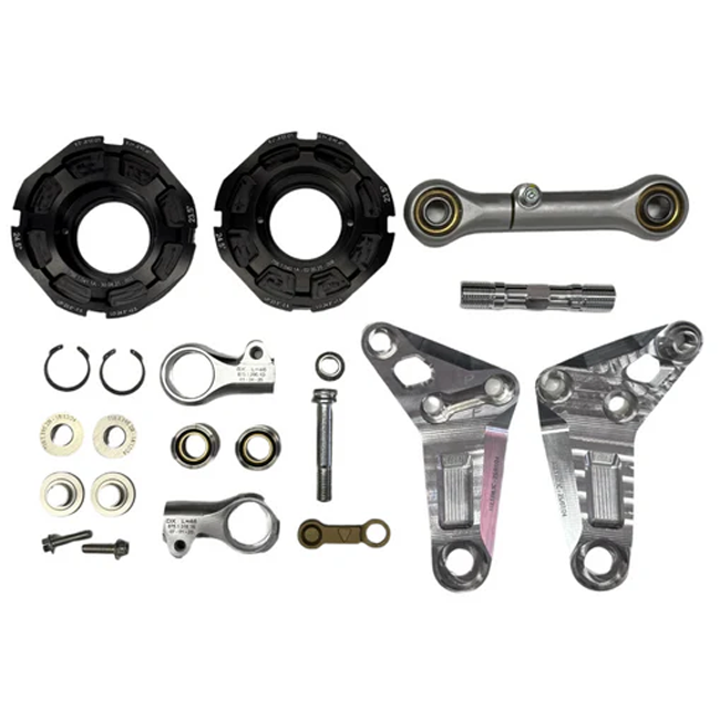 Kit di Umlenkung + inserti del cannotto di sterzo WorldSSP Feel Racing Ducati Panigale V2 955 (20-24) 69925621A 