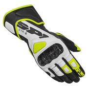 Guanti da moto in pelle Spidi STR-6 Racing | Uomo | Nero/Giallo fluorescente | A221394 