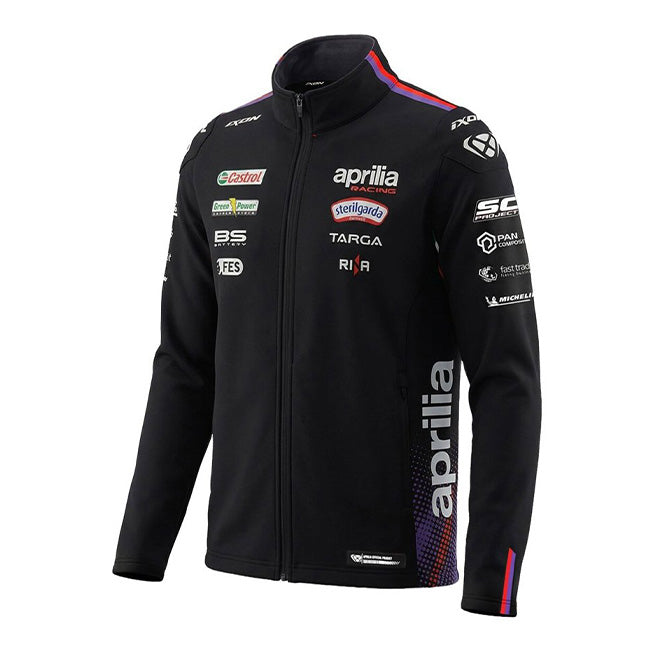Aprilia Racing Team Zip felpa con zip Replica 2026 uomo IXON 