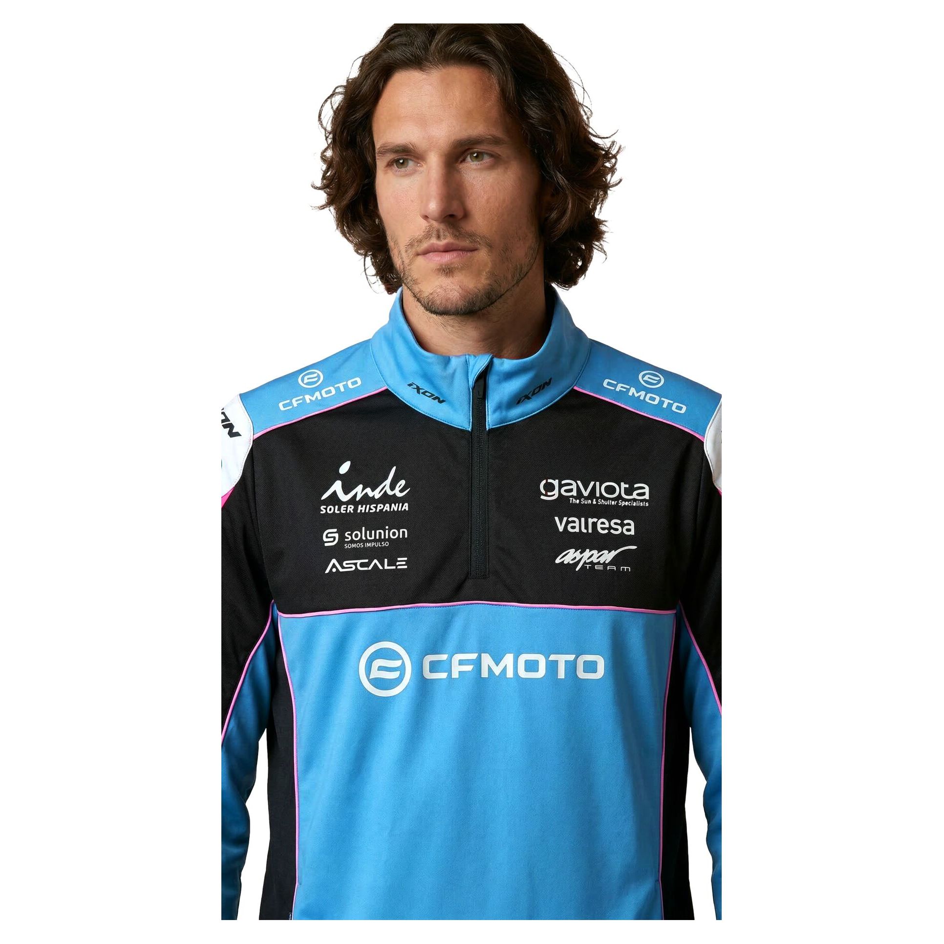 Felpa replica team CFMOTO Aspar Racing Ángel Nieto 2026 IXON 