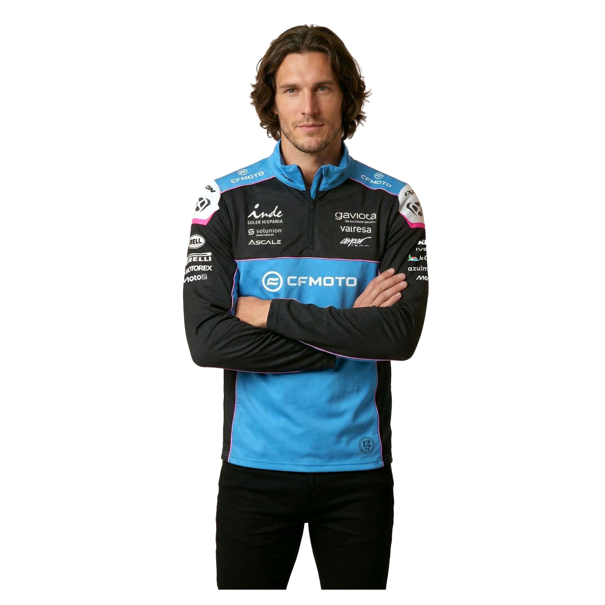 Felpa replica team CFMOTO Aspar Racing Ángel Nieto 2026 IXON 