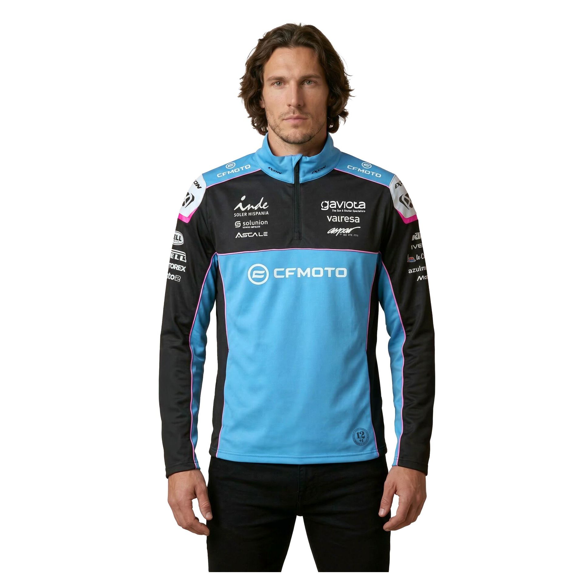 Felpa replica team CFMOTO Aspar Racing Ángel Nieto 2026 IXON 