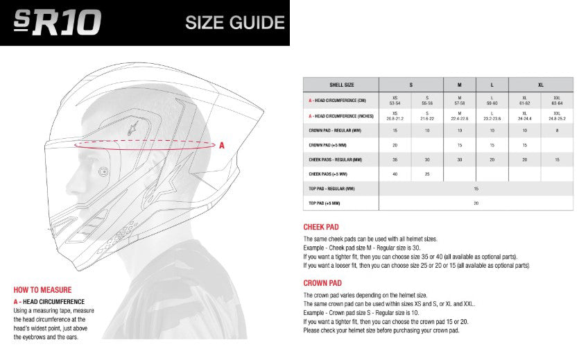 Alpinestars Supertech R10 Element Element Casco Carb Carb Black Silver 8200324-1368