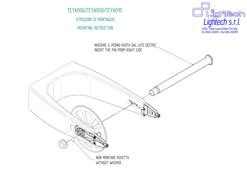 Tenditore a catena Lightch Yamaha RJ27 (17-25) Teya006