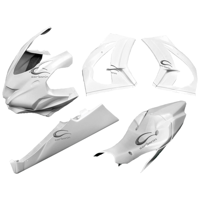 SET COMPLETO SET AVIO Fibra Kawasaki ZX-10 R/RR (16-20) Carbonina