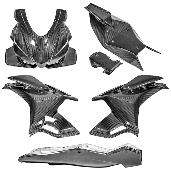Set di rivestimento completo 200 g di carbonio AP Aprilia RSV4/RR/1100 Factory (21-25)