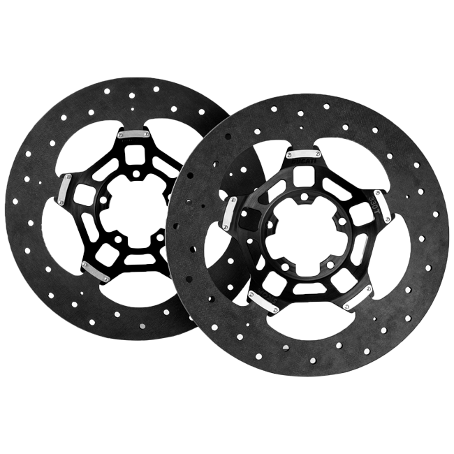 SICOM Carbon-Ceramica Dischi freno Kit GP-Style SSP 330x6mm per Ducati Panigale V4/S/R (18-24) 