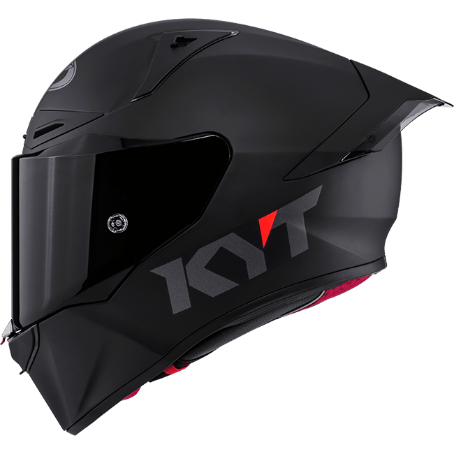 Casco da corsa KYT R1R Plain nero opaco Y6R100X6 