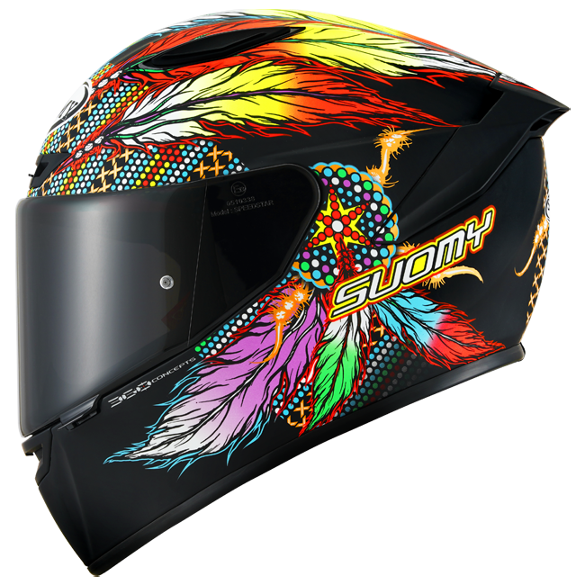 Suomy Track-1 Helm Capoin Matt Black K6T10014