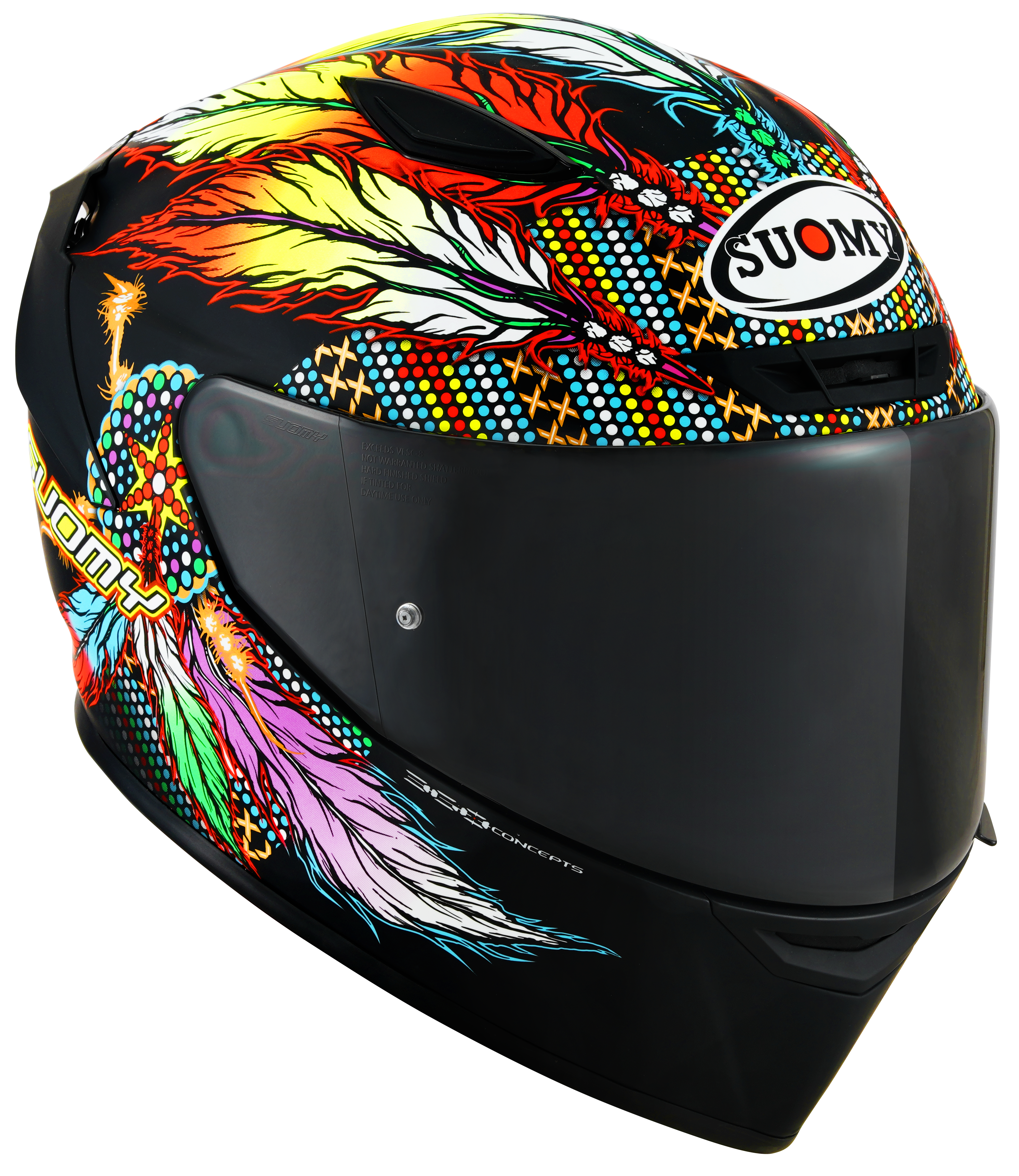 Suomy Track-1 Helm Capoin Matt Black K6T10014