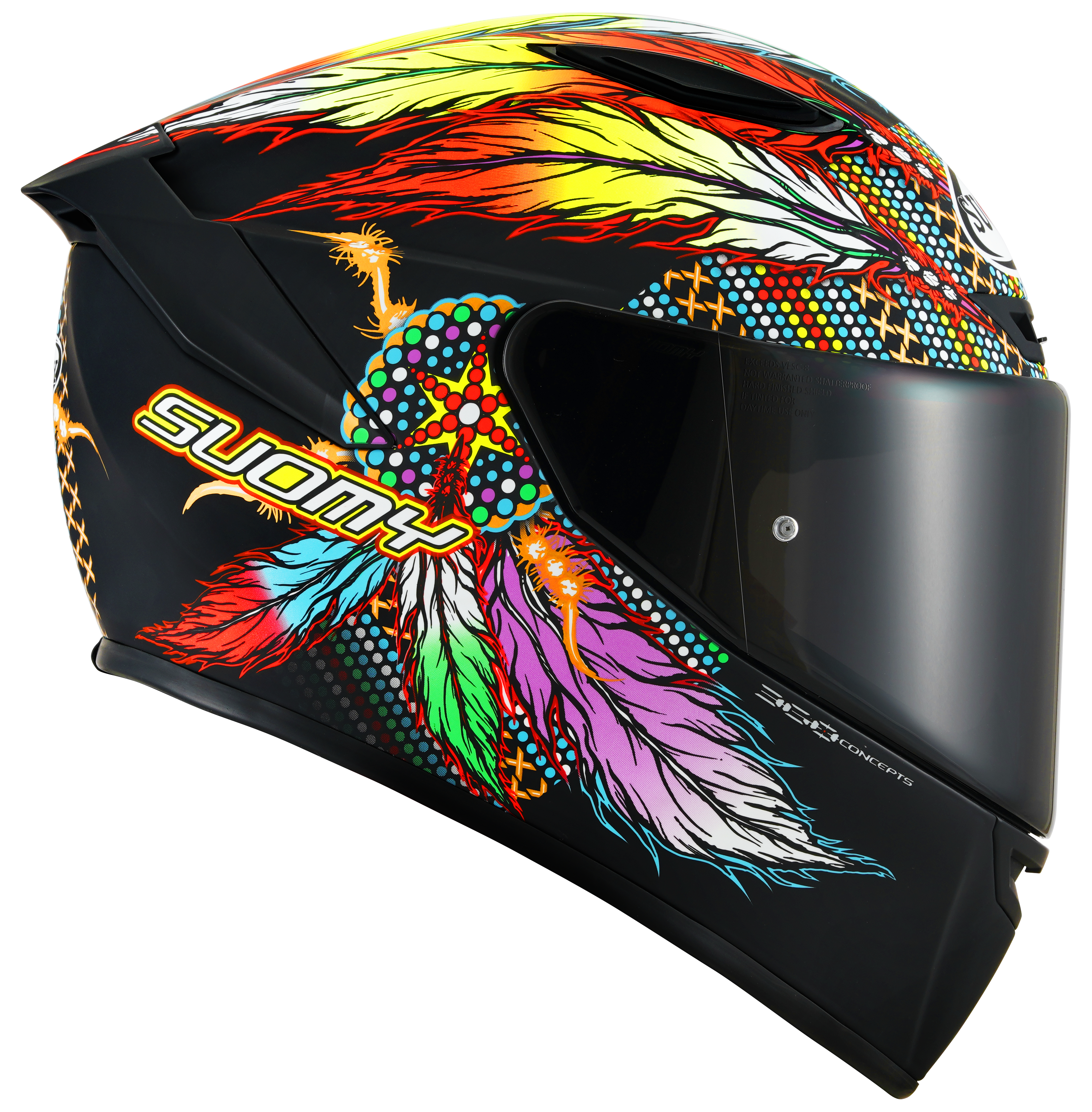 Suomy Track-1 Helm Capoin Matt Black K6T10014