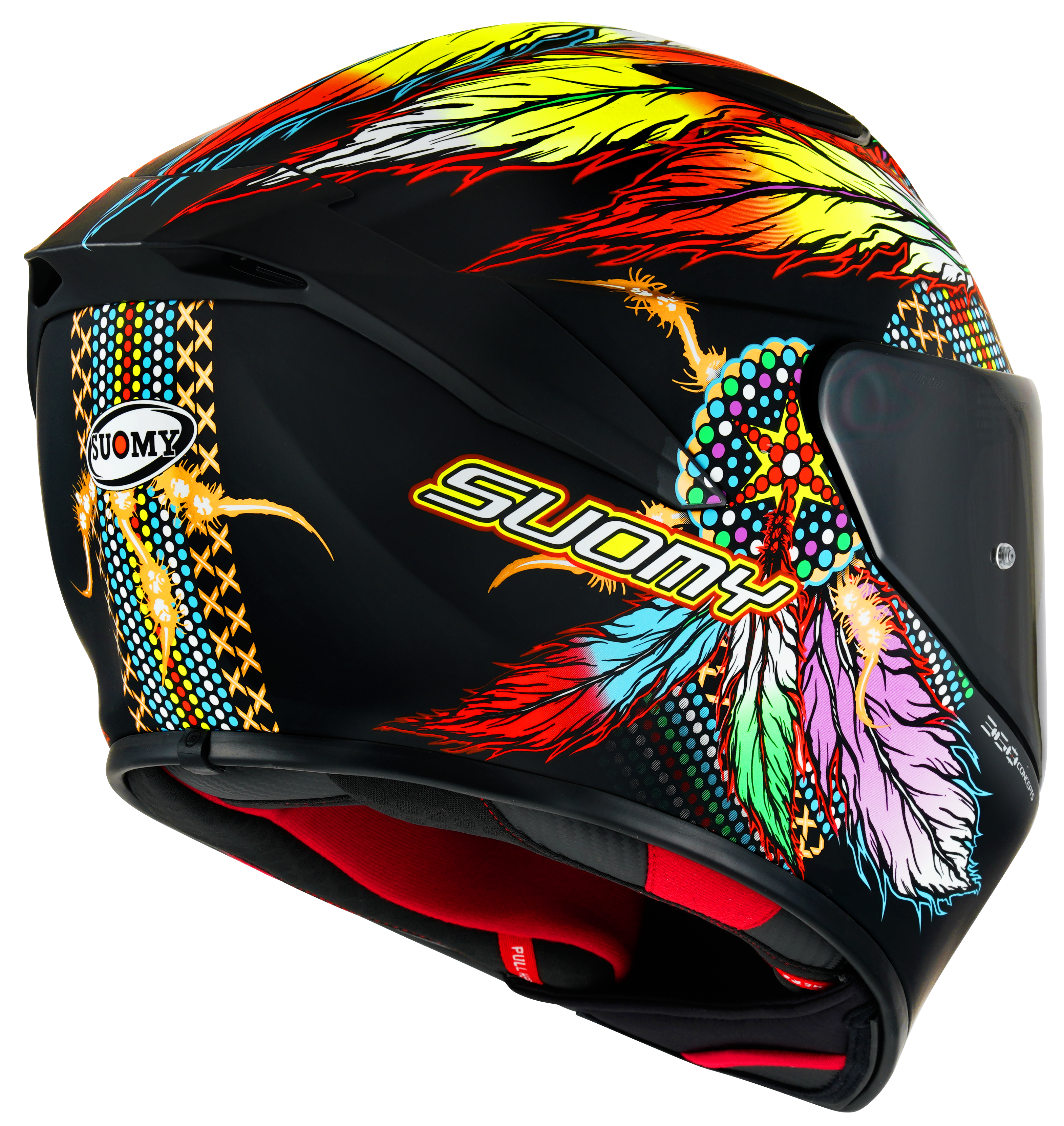 Suomy Track-1 Helm Capoin Matt Black K6T10014