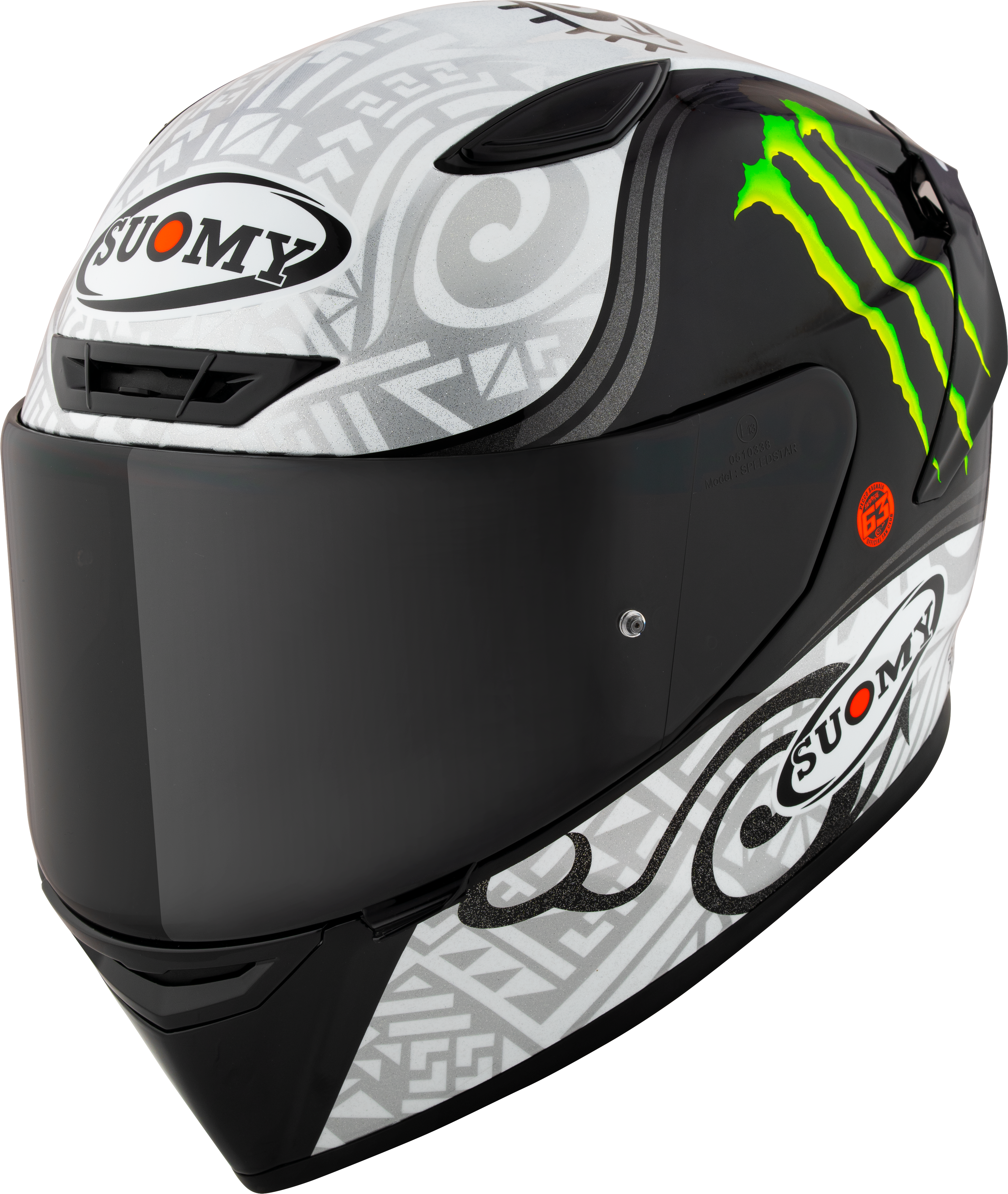 SUOME TRACK-1 HELM FRANCESCO PECCO BAGNAIA Test invernale 2023 Replica K6T10015