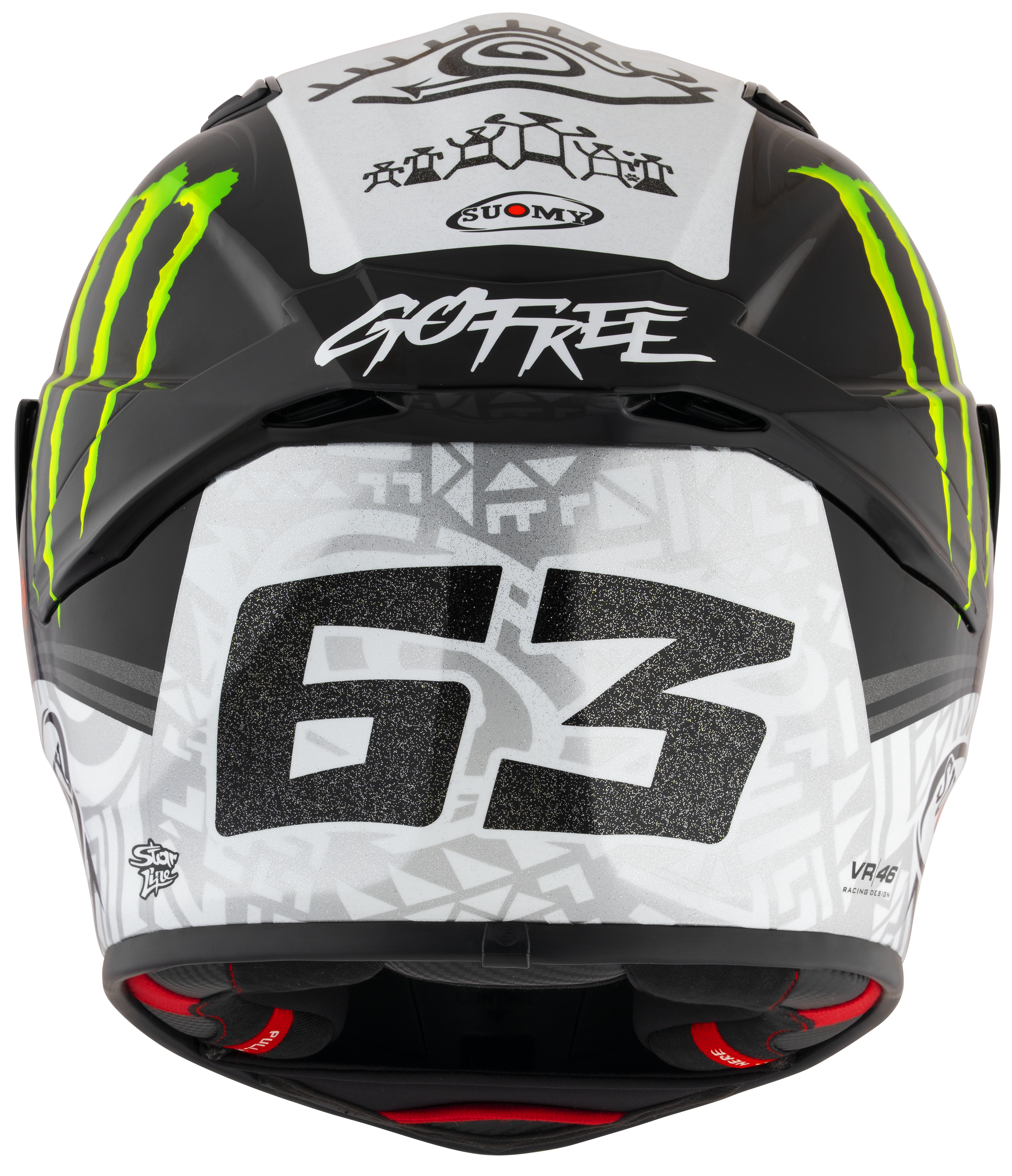 SUOME TRACK-1 HELM FRANCESCO PECCO BAGNAIA Test invernale 2023 Replica K6T10015