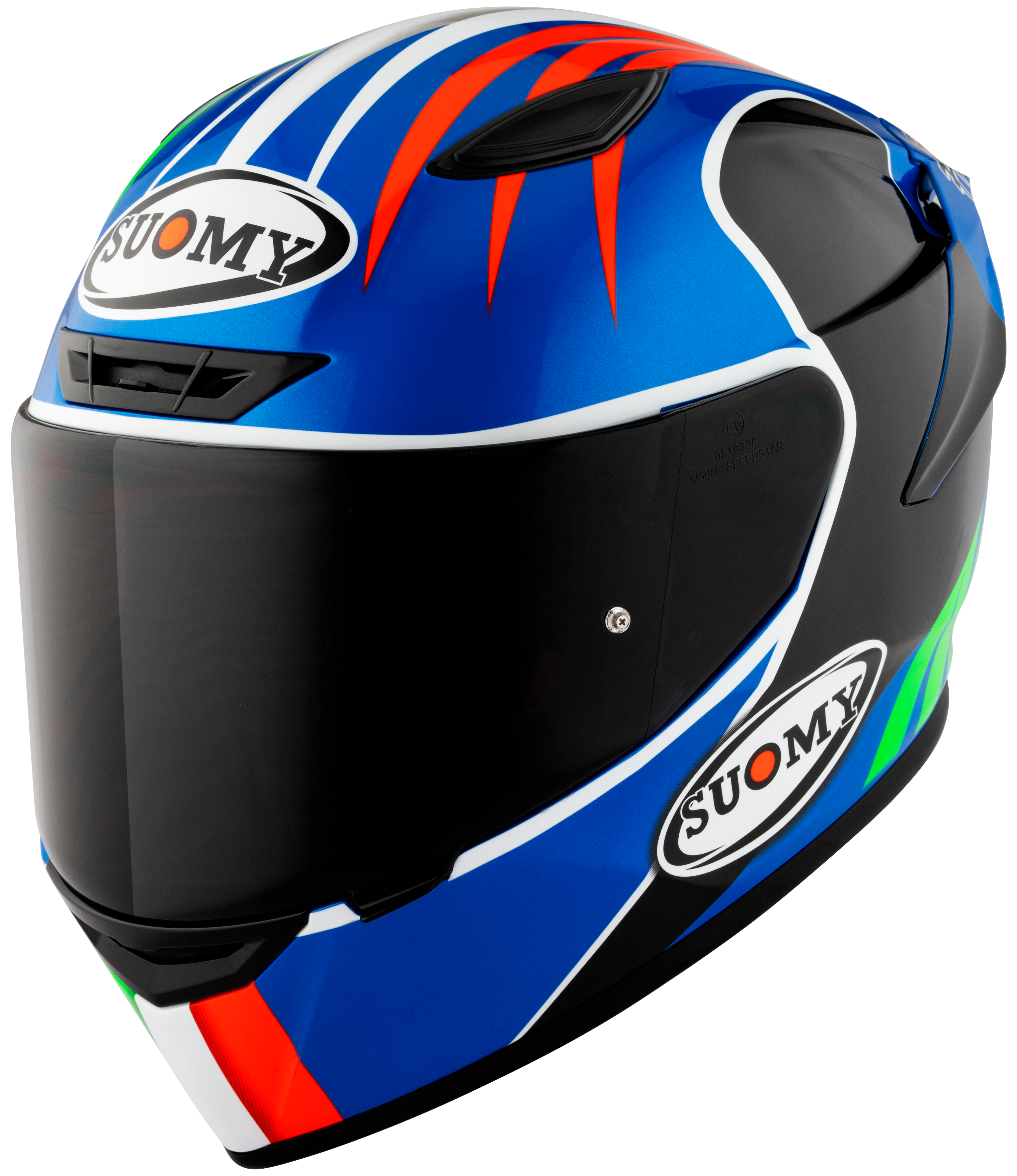SUOMY Track-1 Helm Francesco Peccone Bagnaia Mugello 2022 Replica K6T10016
