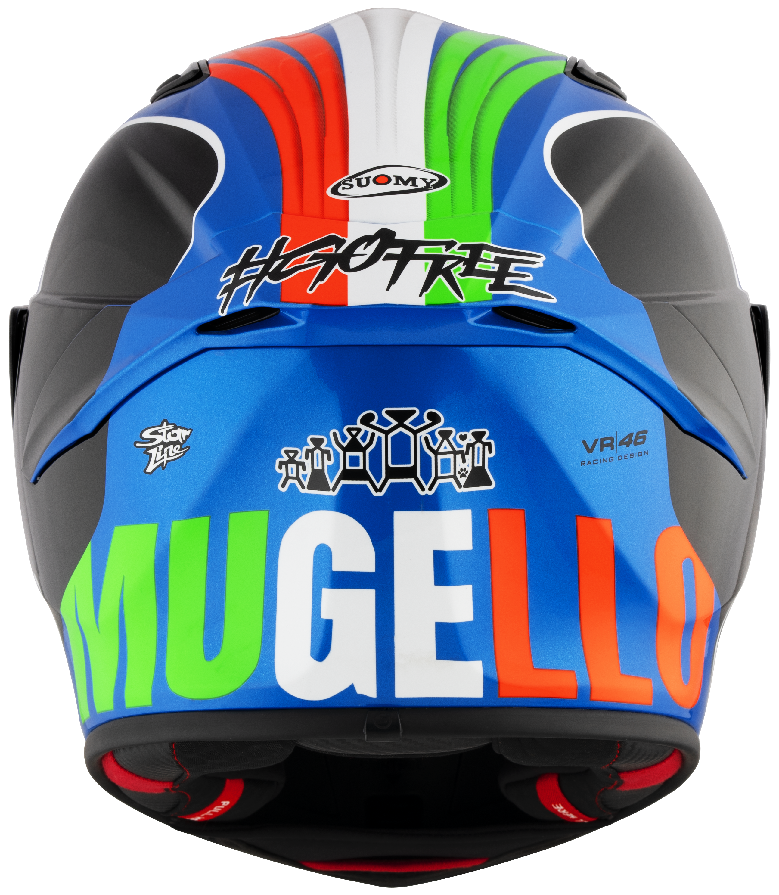 SUOMY Track-1 Helm Francesco Peccone Bagnaia Mugello 2022 Replica K6T10016