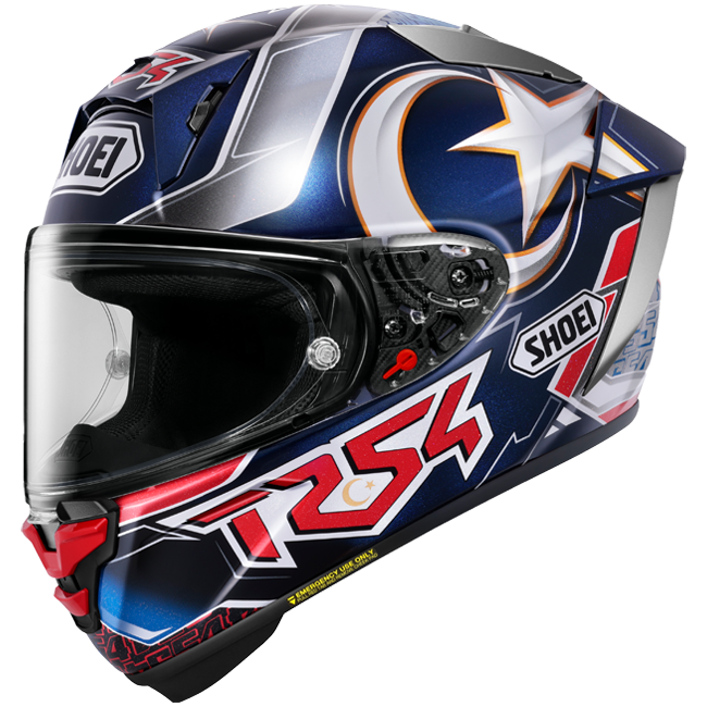 Casco Shoei X-SPR PRO Replica di Toprak Razgatlıoğlu 2025 