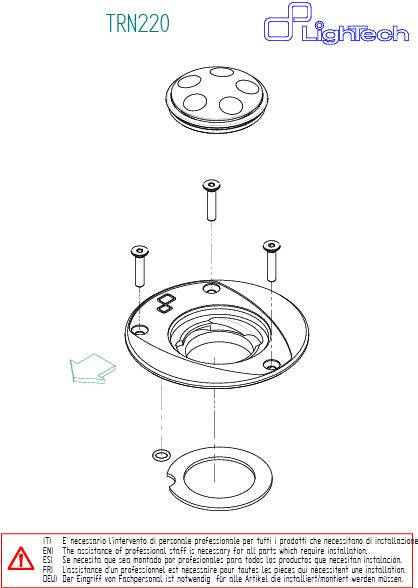Copertura di copertura del serbatoio Lightch Suzuki GSX-R 1000 (03-23) TRN220