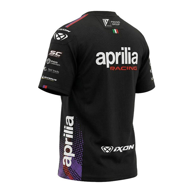 T-shirt Replica Team Aprilia Racing 2026 da uomo IXON 
